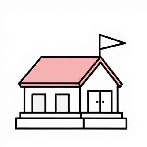 ハウスメーカーのイラスト